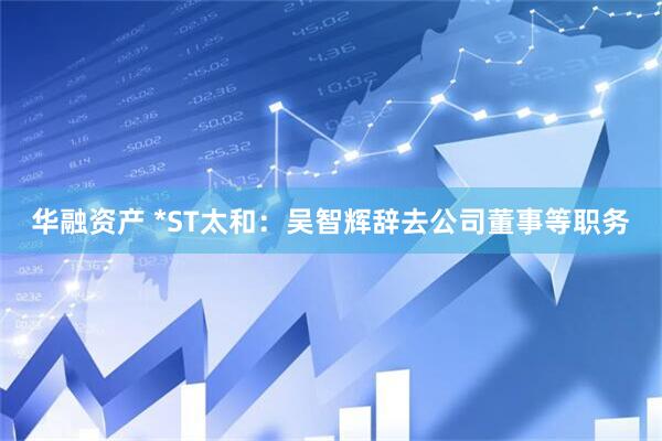 华融资产 *ST太和：吴智辉辞去公司董事等职务